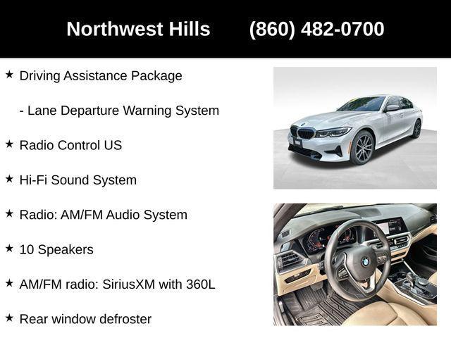 used 2021 BMW 330 car, priced at $28,785