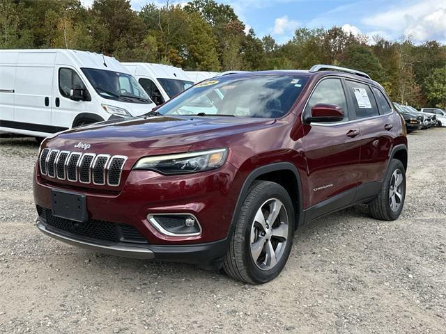 used 2021 Jeep Cherokee car, priced at $26,210