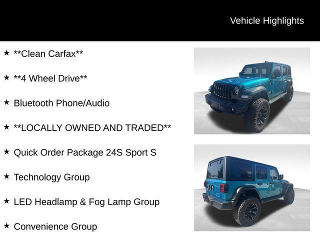 used 2020 Jeep Wrangler Unlimited car, priced at $28,991