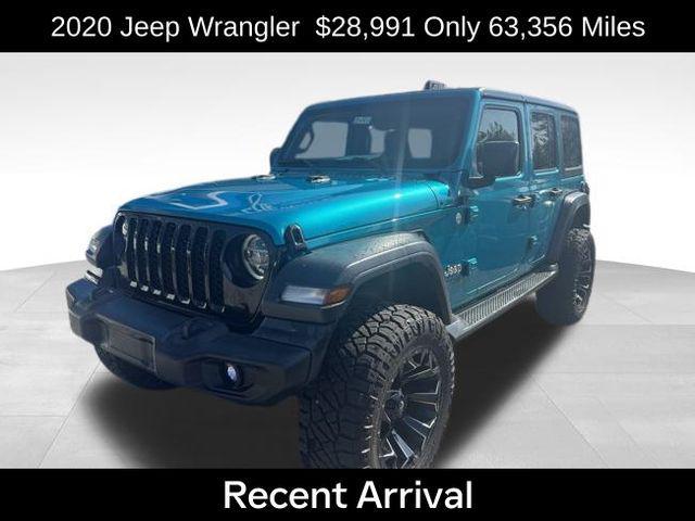 used 2020 Jeep Wrangler Unlimited car, priced at $28,991