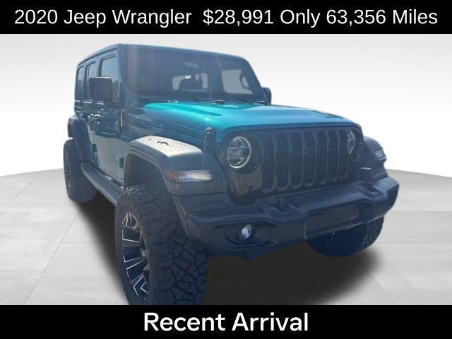 used 2020 Jeep Wrangler Unlimited car, priced at $28,991