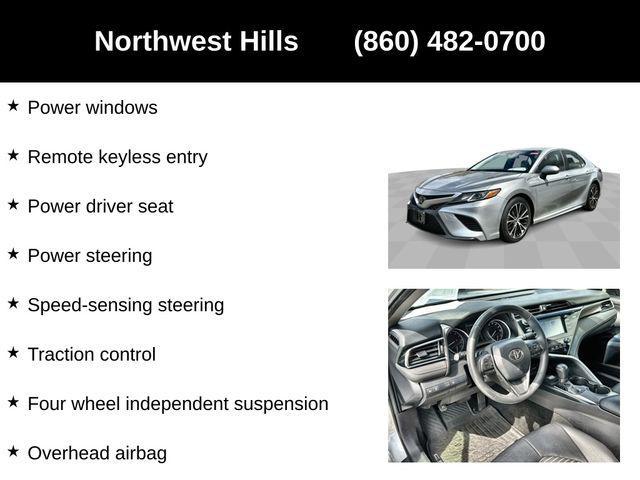 used 2018 Toyota Camry car, priced at $16,842