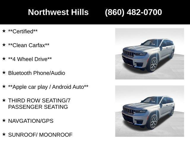 used 2024 Jeep Grand Cherokee L car, priced at $38,160