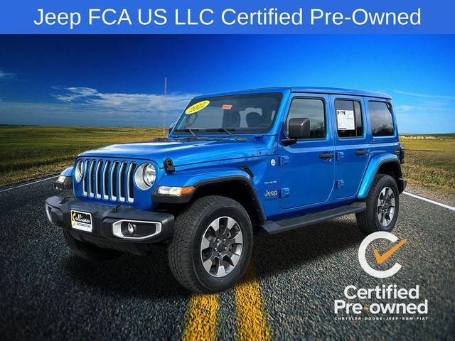 used 2022 Jeep Wrangler Unlimited car, priced at $35,999
