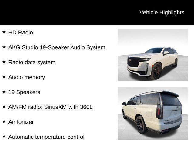 used 2021 Cadillac Escalade car, priced at $53,795