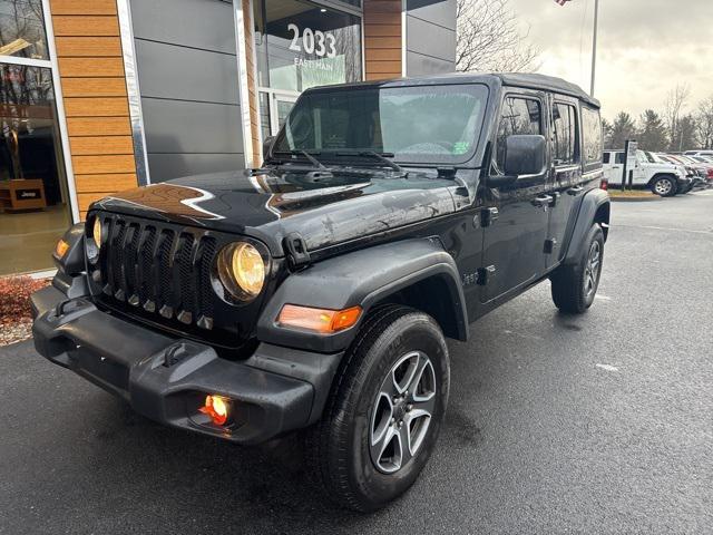 used 2022 Jeep Wrangler Unlimited car, priced at $31,999