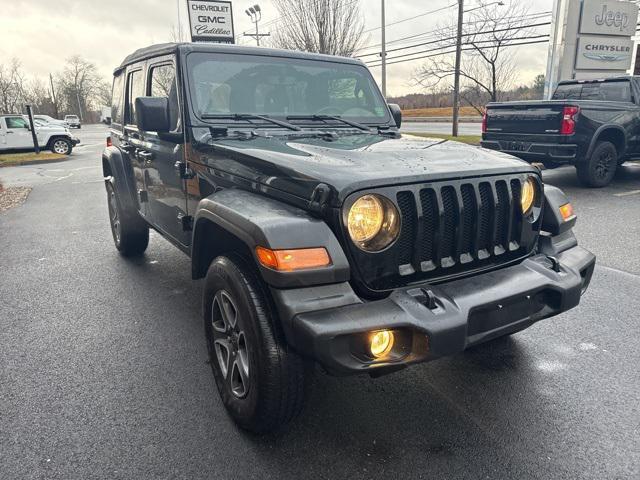 used 2022 Jeep Wrangler Unlimited car, priced at $31,999