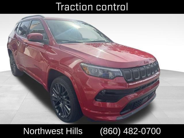 used 2022 Jeep Compass car, priced at $22,999
