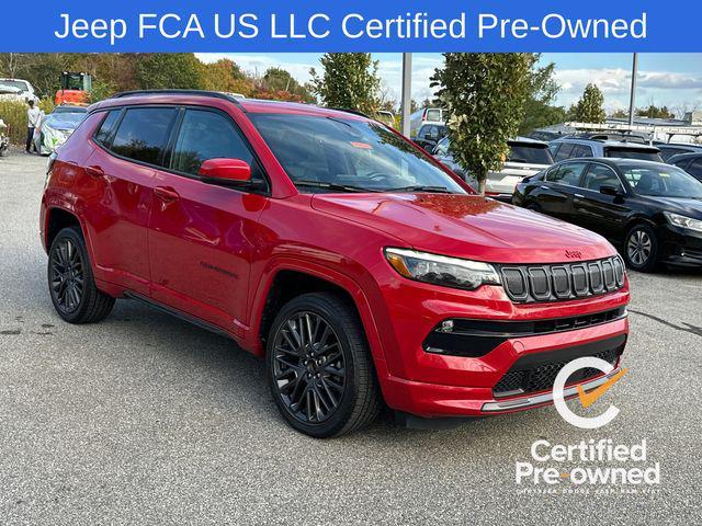 used 2022 Jeep Compass car, priced at $21,938