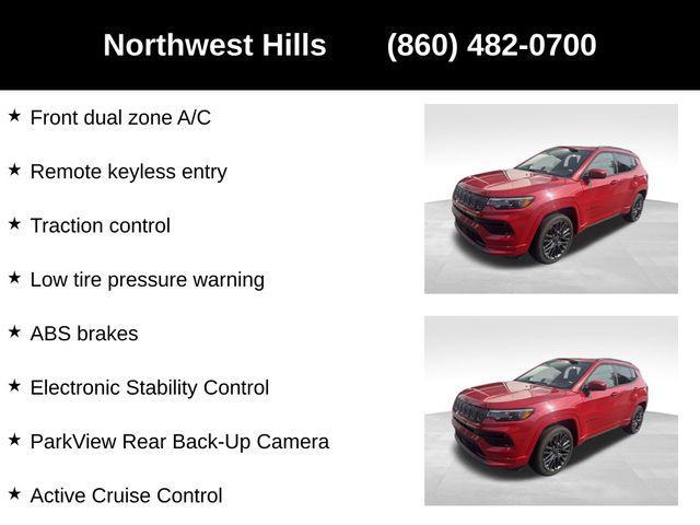 used 2022 Jeep Compass car, priced at $22,999