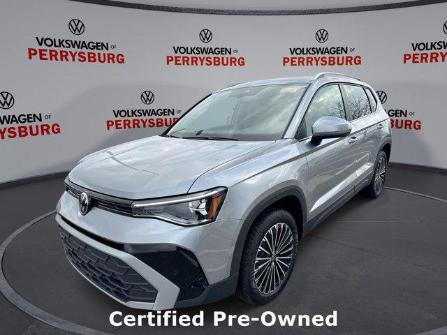 used 2025 Volkswagen Taos car, priced at $26,430