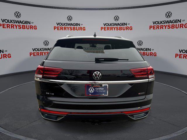 used 2022 Volkswagen Atlas Cross Sport car, priced at $29,356