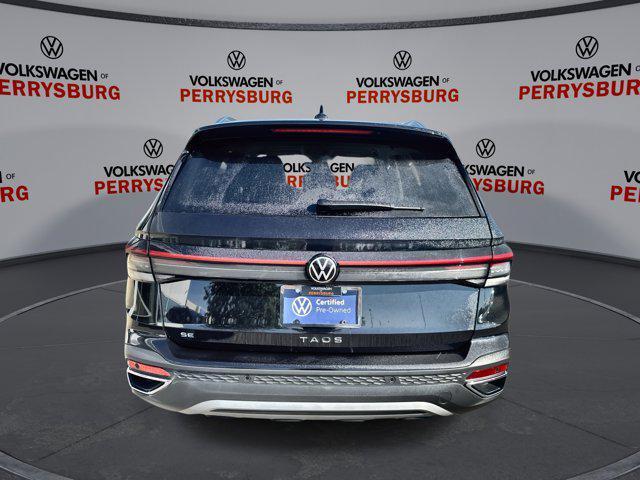 used 2025 Volkswagen Taos car, priced at $24,997