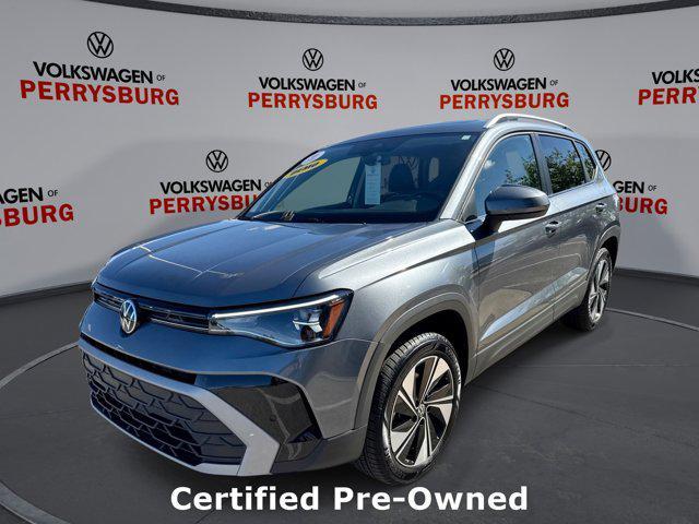 used 2025 Volkswagen Taos car, priced at $27,600