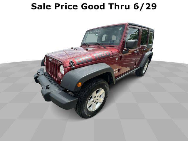 used 2012 Jeep Wrangler Unlimited car, priced at $16,951