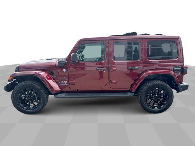 used 2021 Jeep Wrangler Unlimited 4xe car, priced at $33,712