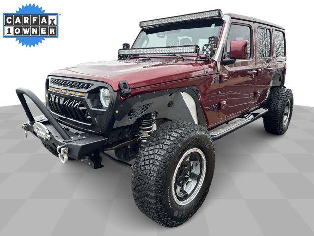 used 2021 Jeep Wrangler Unlimited car, priced at $37,851