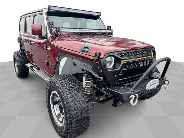 used 2021 Jeep Wrangler Unlimited car, priced at $37,851