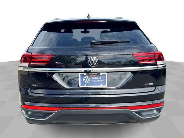 used 2022 Volkswagen Atlas Cross Sport car, priced at $26,933