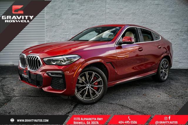 used 2022 BMW X6 car, priced at $51,497