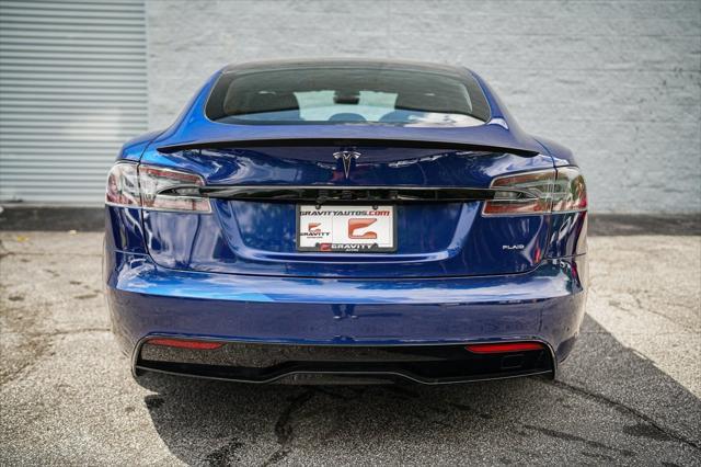 used 2021 Tesla Model S car, priced at $49,402