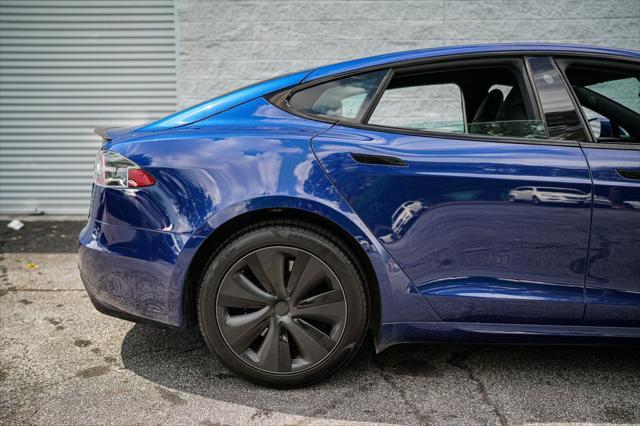used 2021 Tesla Model S car, priced at $49,402