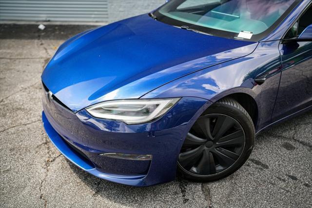 used 2021 Tesla Model S car, priced at $49,402