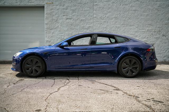 used 2021 Tesla Model S car, priced at $49,402