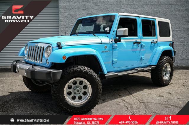 used 2017 Jeep Wrangler Unlimited car, priced at $23,992