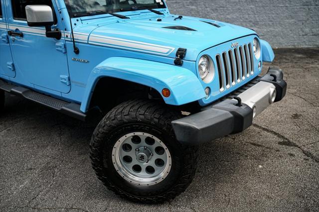 used 2017 Jeep Wrangler Unlimited car, priced at $23,992