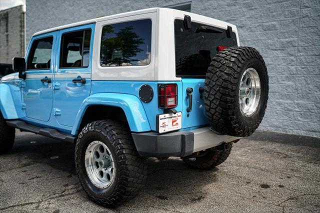 used 2017 Jeep Wrangler Unlimited car, priced at $23,992