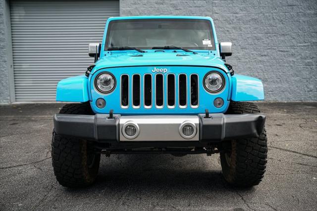 used 2017 Jeep Wrangler Unlimited car, priced at $23,992