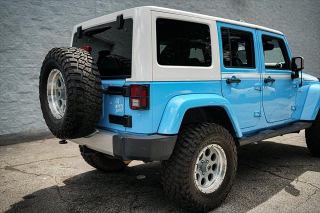 used 2017 Jeep Wrangler Unlimited car, priced at $23,992