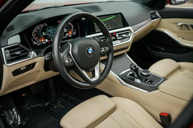 used 2022 BMW 330 car, priced at $29,385