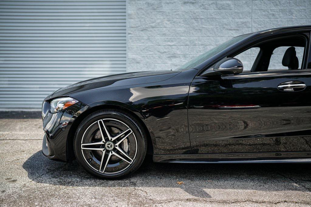 used 2024 Mercedes-Benz C-Class car, priced at $37,797