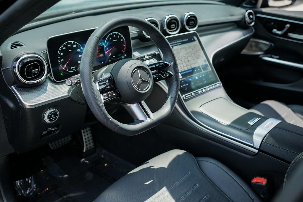 used 2024 Mercedes-Benz C-Class car, priced at $37,797