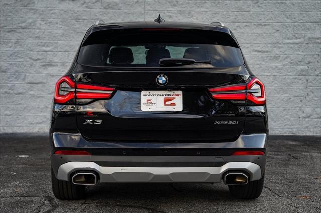 used 2022 BMW X3 car, priced at $31,995