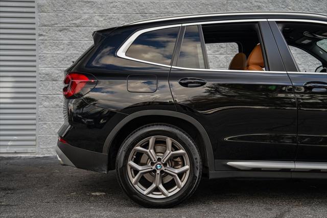 used 2022 BMW X3 car, priced at $31,995