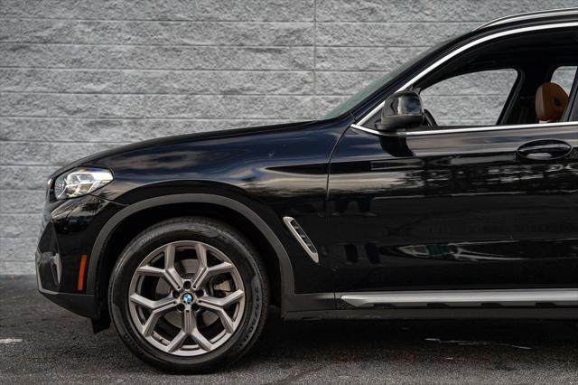 used 2022 BMW X3 car, priced at $31,995