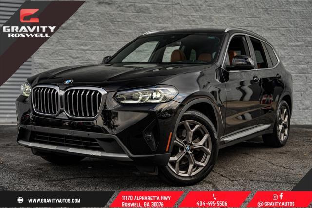 used 2022 BMW X3 car, priced at $31,995