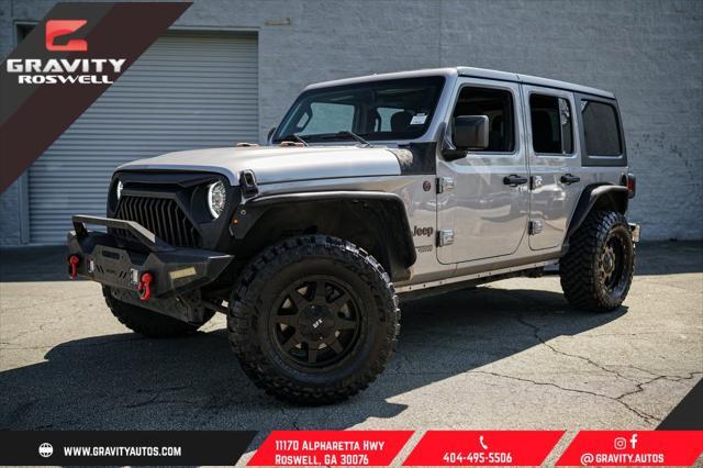 used 2019 Jeep Wrangler Unlimited car, priced at $23,932