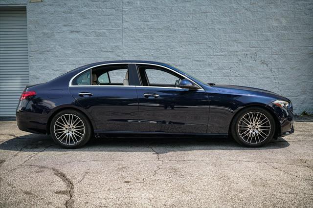 used 2022 Mercedes-Benz C-Class car, priced at $34,495