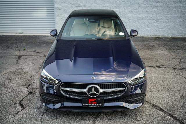 used 2022 Mercedes-Benz C-Class car, priced at $34,495