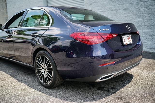 used 2022 Mercedes-Benz C-Class car, priced at $34,495
