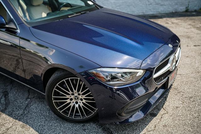 used 2022 Mercedes-Benz C-Class car, priced at $34,495