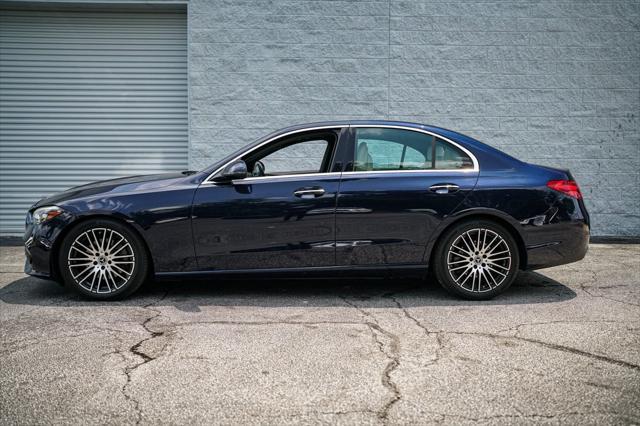 used 2022 Mercedes-Benz C-Class car, priced at $34,495