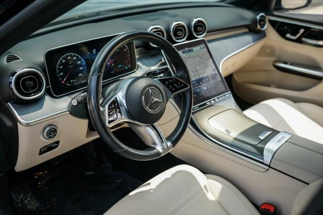 used 2022 Mercedes-Benz C-Class car, priced at $34,495