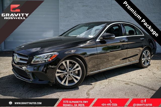 used 2021 Mercedes-Benz C-Class car, priced at $23,815
