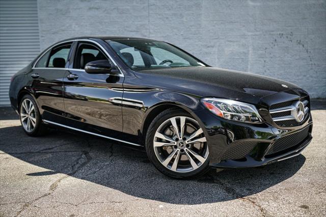 used 2021 Mercedes-Benz C-Class car, priced at $23,995