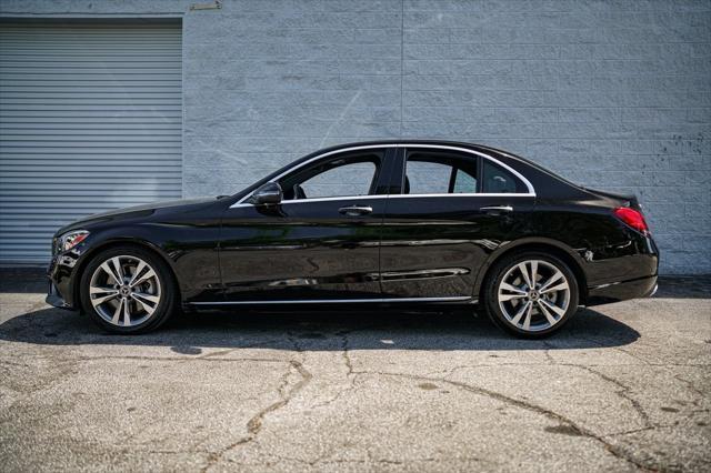 used 2021 Mercedes-Benz C-Class car, priced at $23,995